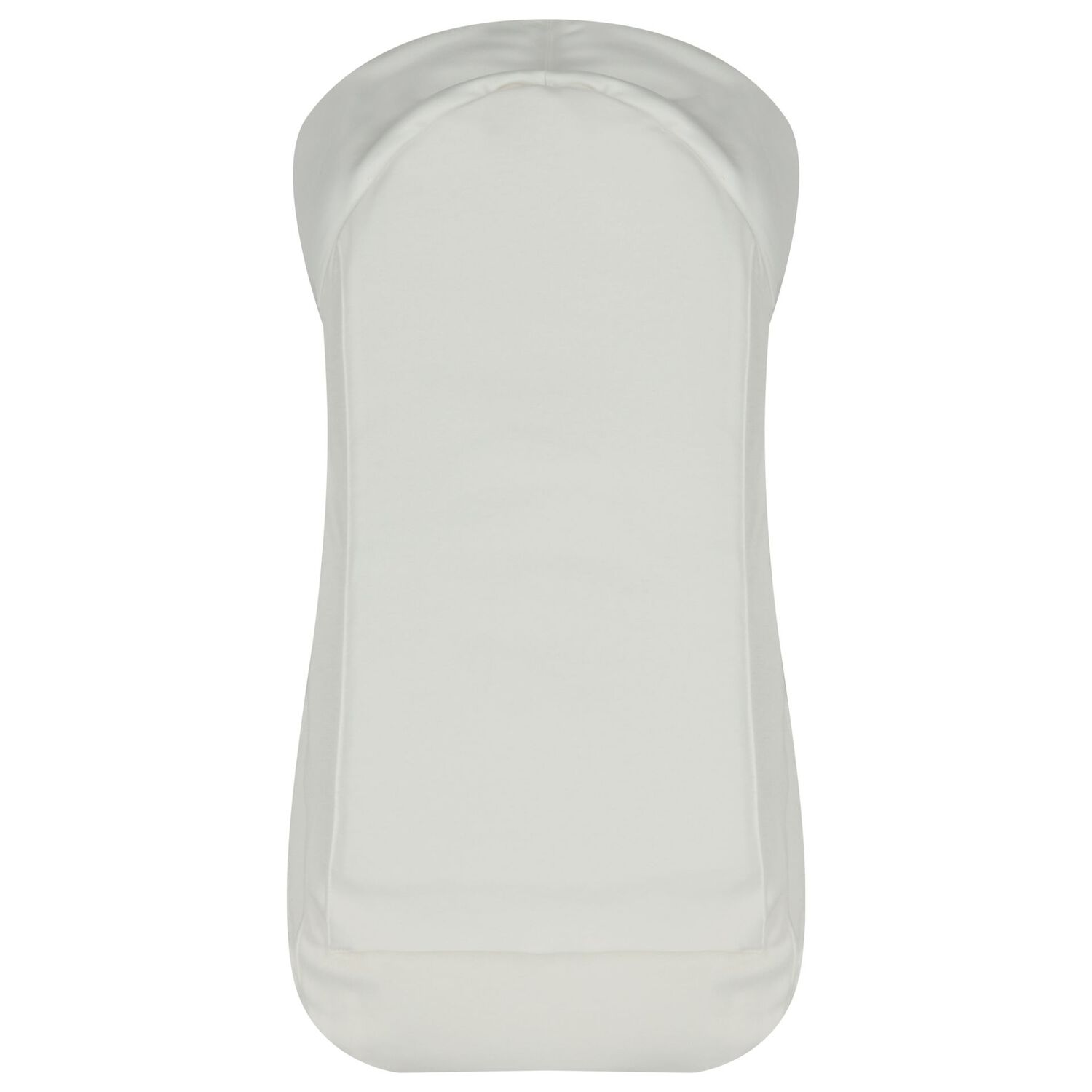 Baby Girls White Satin Bow Nest, 1, hi-res