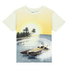 Boys Yellow Graphic T-Shirt, 1, hi-res