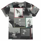 Boys Grey Snowboarder T-Shirt, 1, hi-res