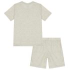 Boys Ivory Logo Pyjamas, 2, hi-res