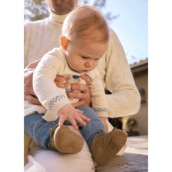 Baby Boys Blue & Ivory Tracksuit