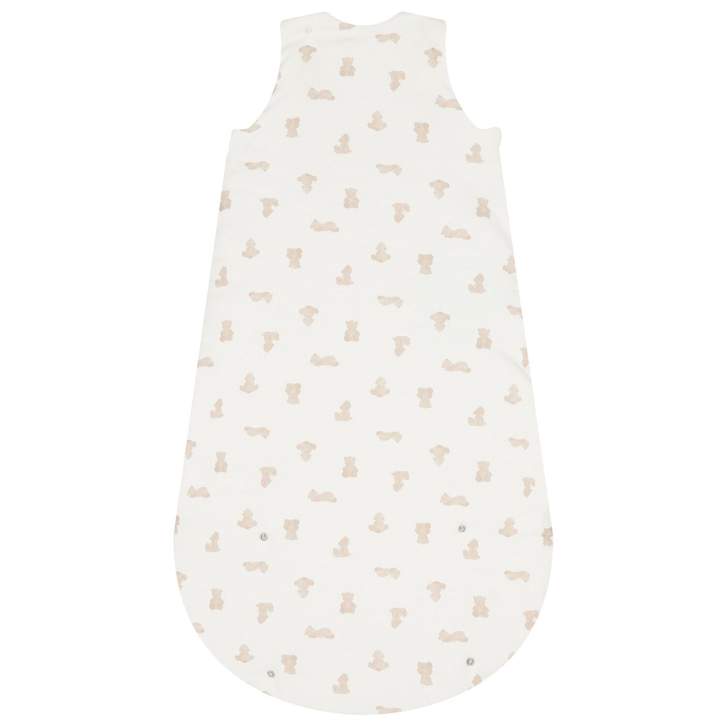 Ivory & Beige Teddy Bear Baby Sleeping Bag, 1, hi-res
