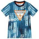 Boys Blue Logo T-Shirt, 3, hi-res
