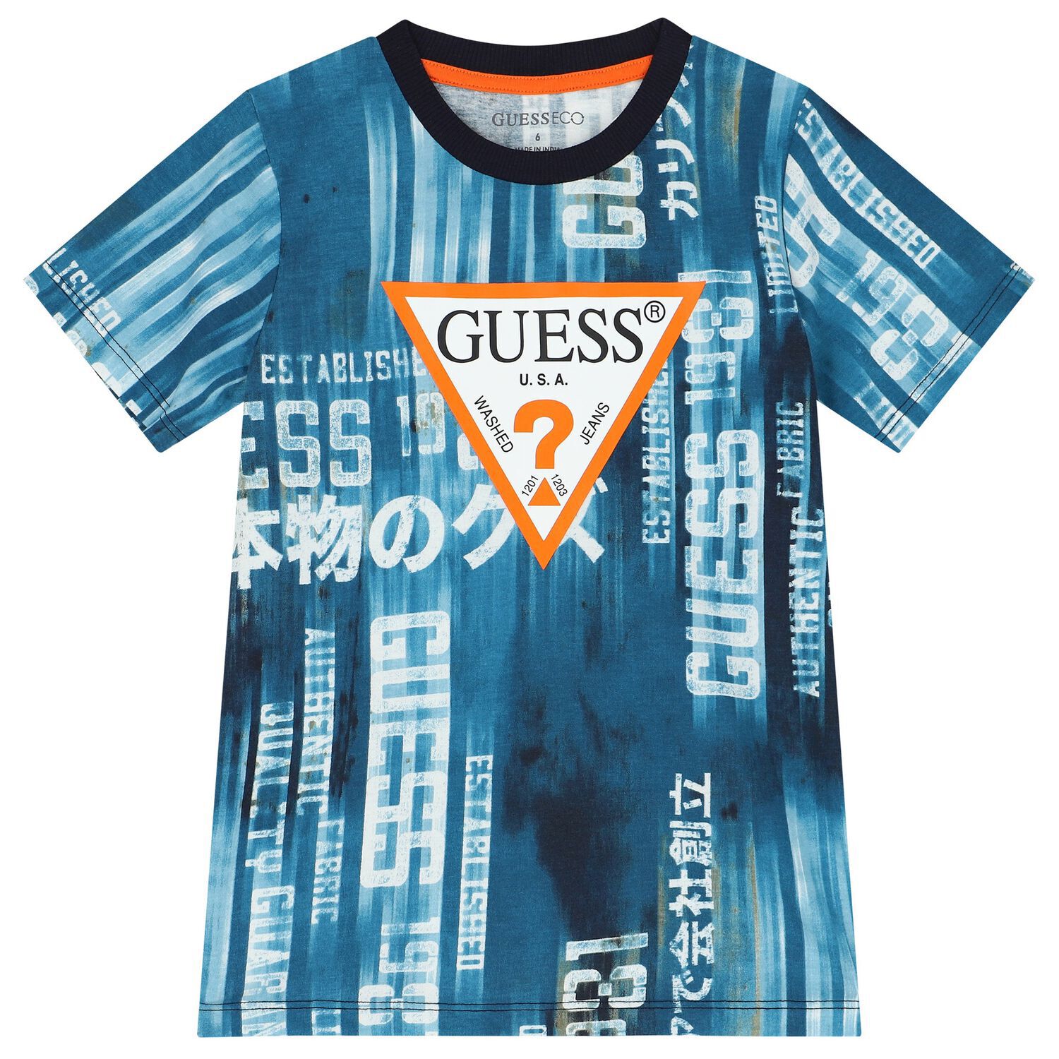 Boys Blue Logo T-Shirt, 3, hi-res image number null