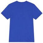 Boys Blue Logo T-Shirt, 1, hi-res