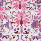 Girls White, Pink & Purple Embroidered Floral Dress, 1, hi-res