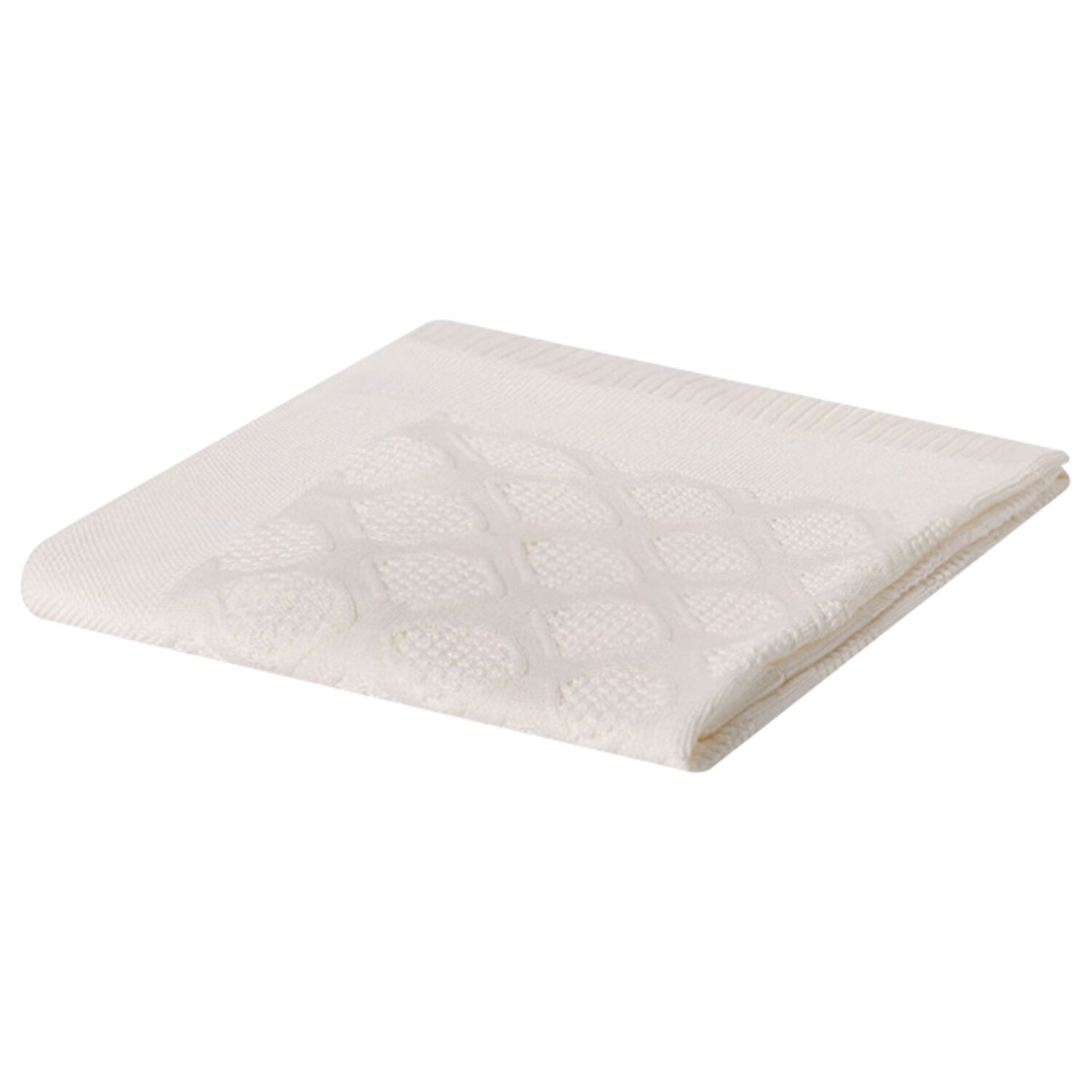 Beige Knit Baby Blanket , 1, hi-res image number null