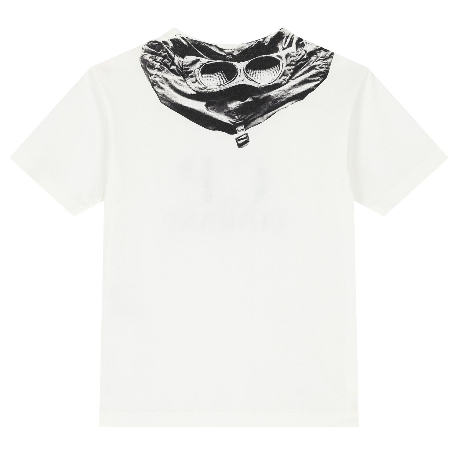 Boys White Logo T-Shirt, 1, hi-res