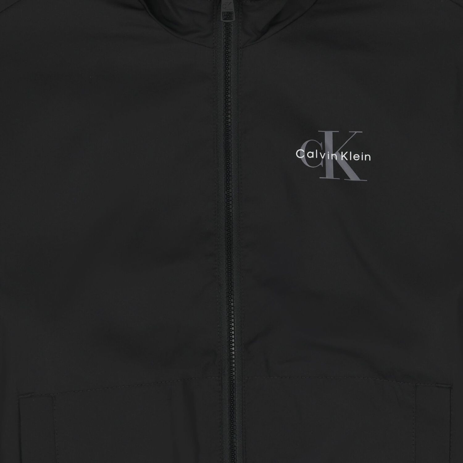 Boys Black Logo Jacket, 1, hi-res