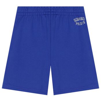 Boys Blue Varsity Tiger Shorts