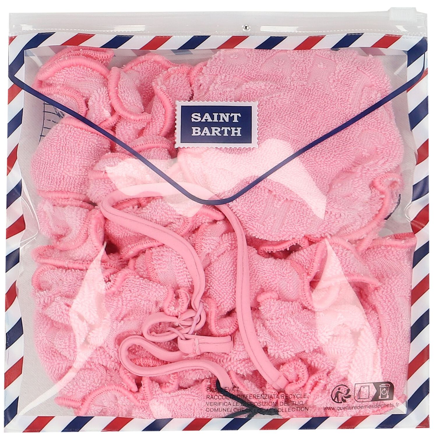 Girls Pink Logo Bikini, 1, hi-res image number null