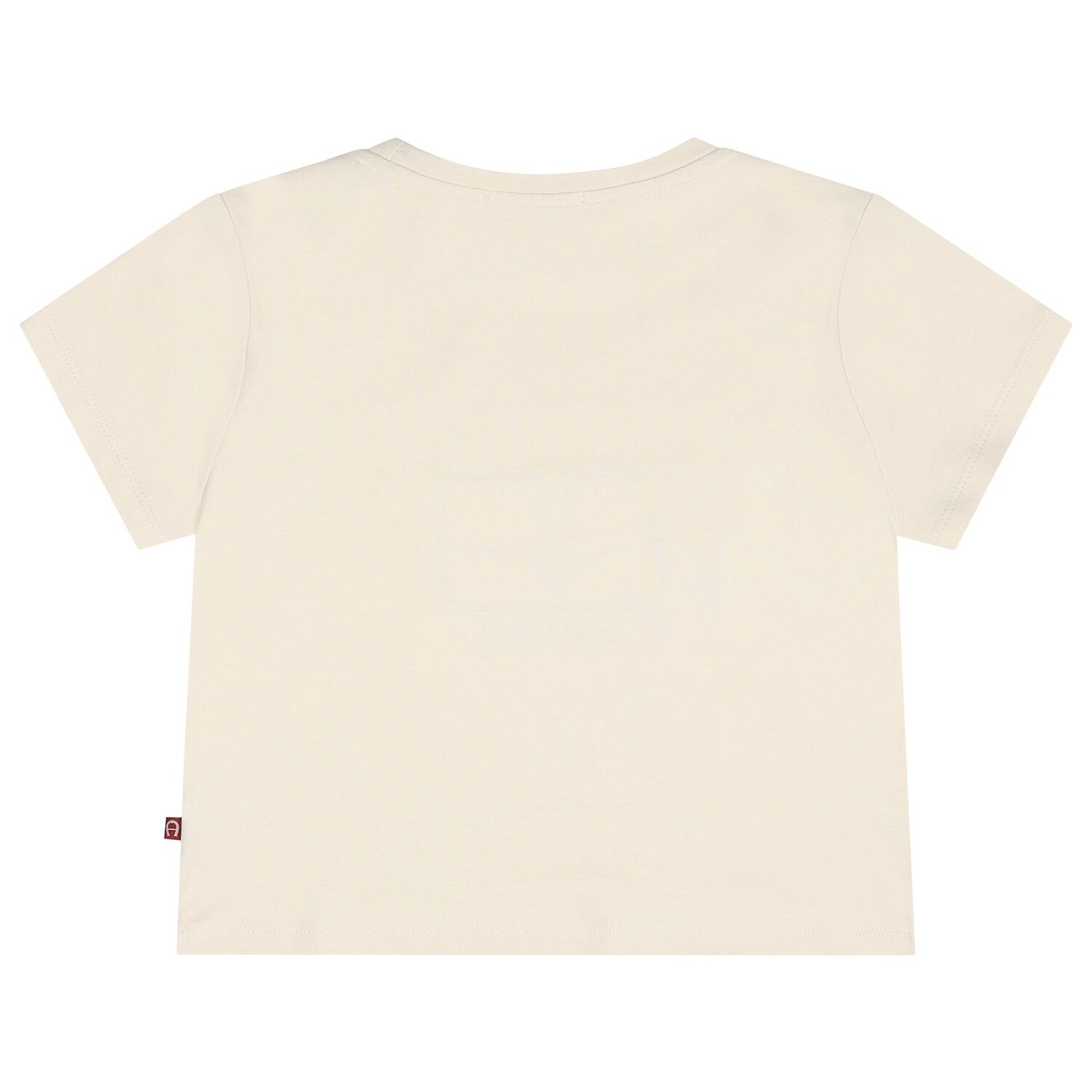 Girls Beige Logo Faux Fur Bag T-Shirt, 1, hi-res