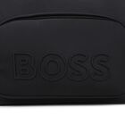 Black Logo Red Panda Baby Changing Bag, 1, hi-res