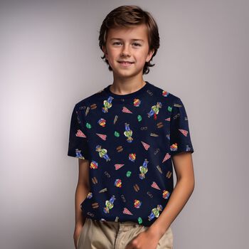 Boys Navy Blue Polo Bear T-Shirt