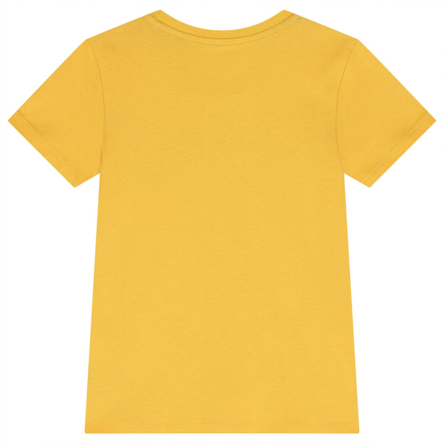 Boys Yellow Teddy Bear Logo T-Shirt, 2, hi-res