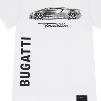 Boys White Logo T-Shirt