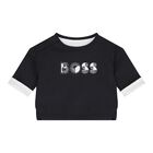 طقم بنطلون قابل للعكس بالشعار للاولاد باللون الابيض والاسود , 1, hi-res