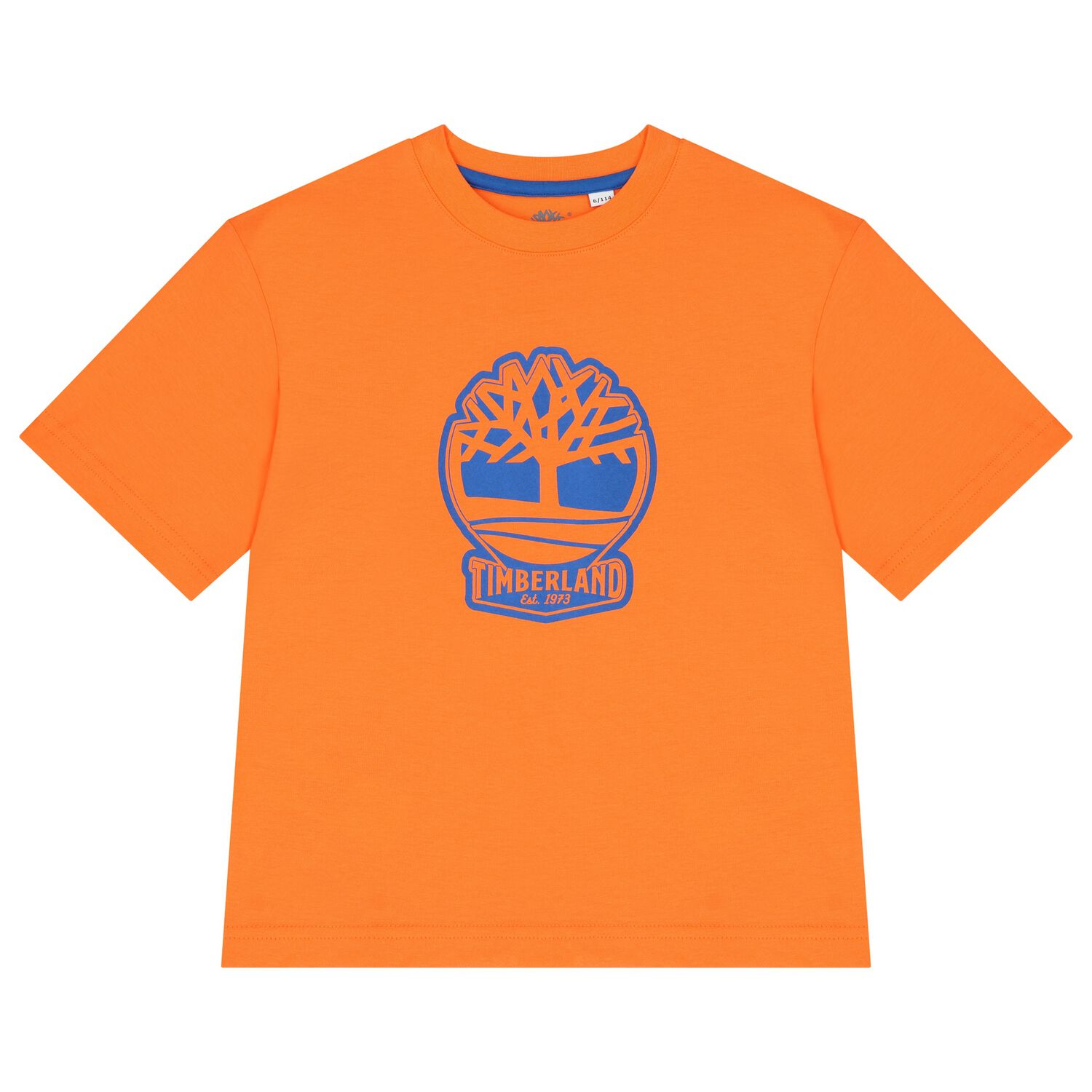 Boys Orange Logo T-Shirt, 3, hi-res image number null