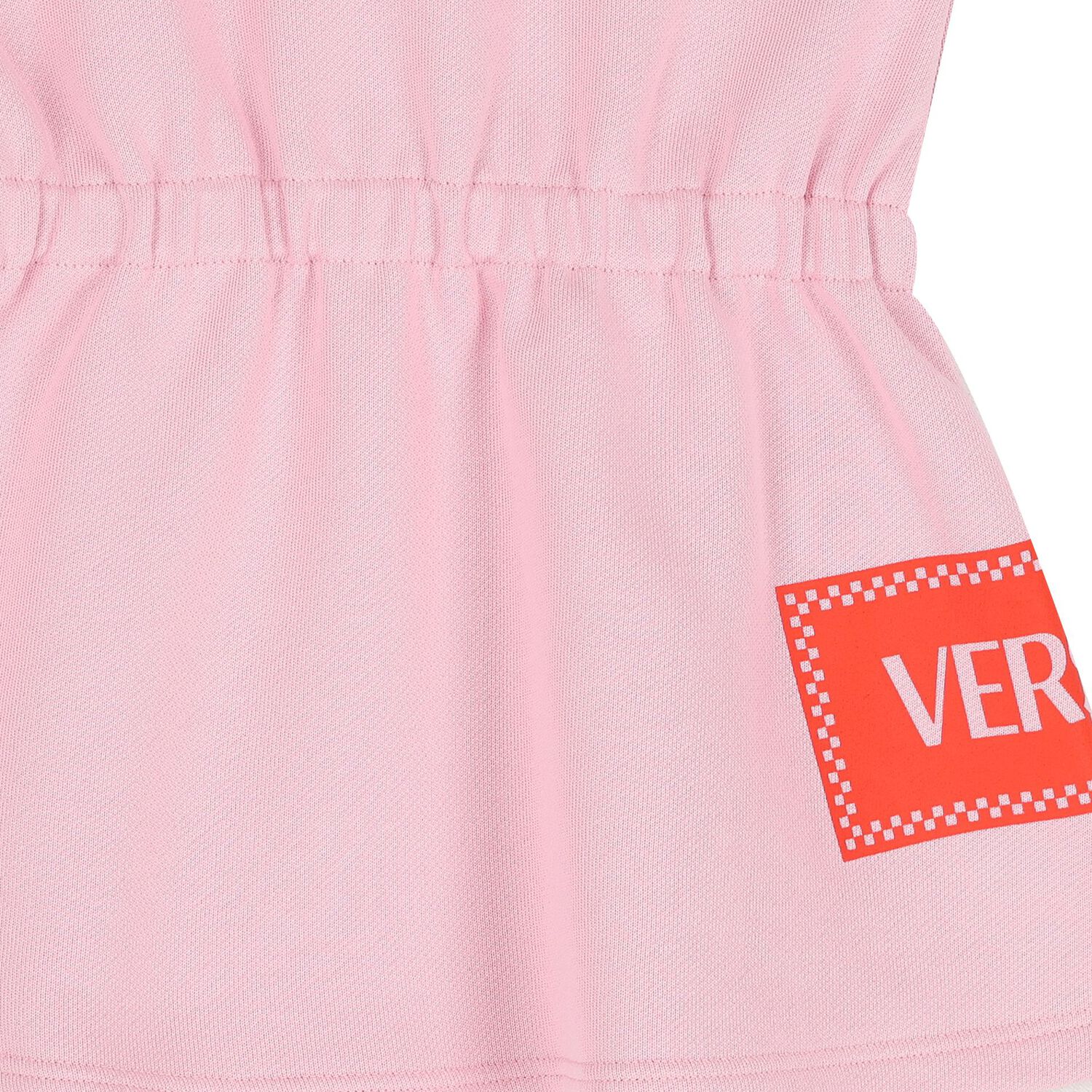 Younger Girls Pink Logo Dress, 1, hi-res image number null