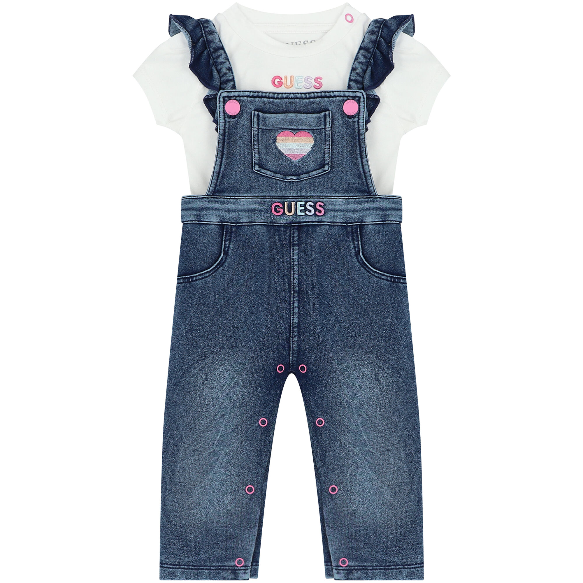 Baby girl hotsell jeans dungarees