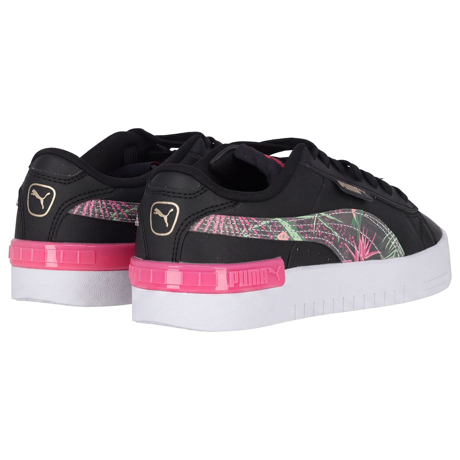 Girls Black Jada Vacay Queen Trainers, 1, hi-res