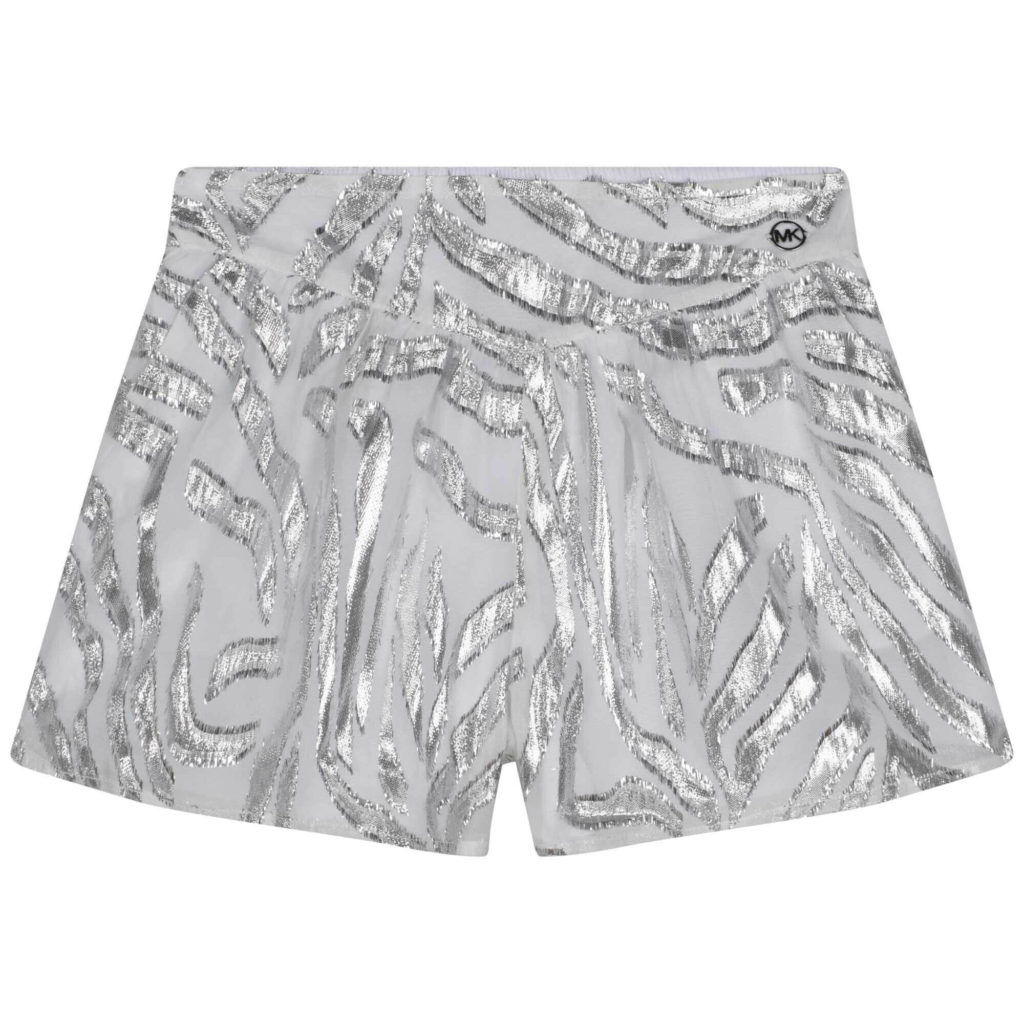 Girls silver shorts sale
