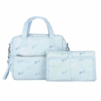Blue Logo Baby Changing Bag