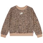 طقم ليجنز بالشعار باللون البيج والأسود للبنات, 1, hi-res