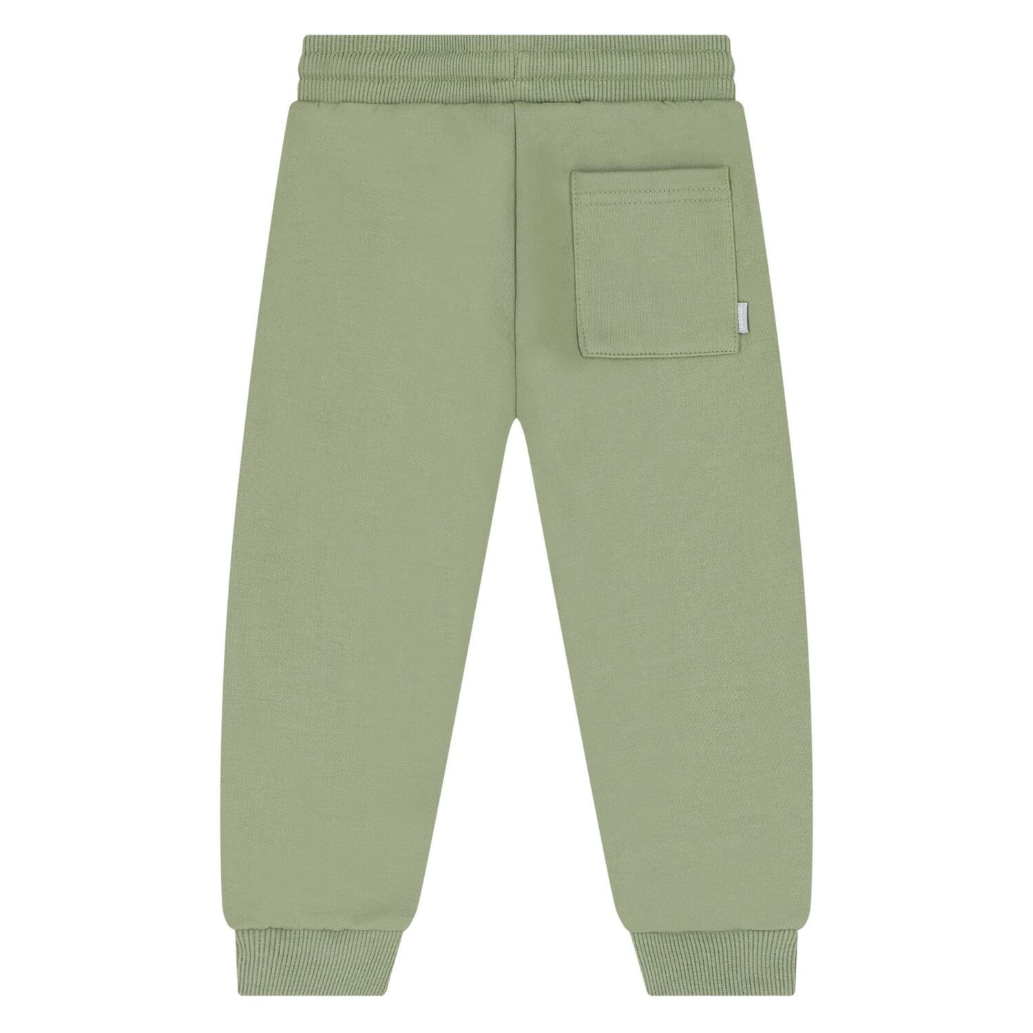 Younger Boys Green Joggers, 1, hi-res