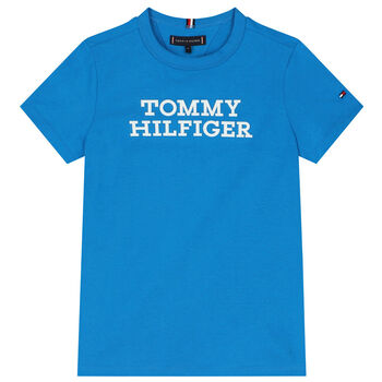 Boys Blue Logo T-Shirt