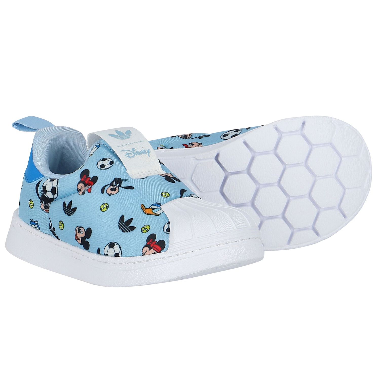 Blue Disney Superstar Trainers, 1, hi-res