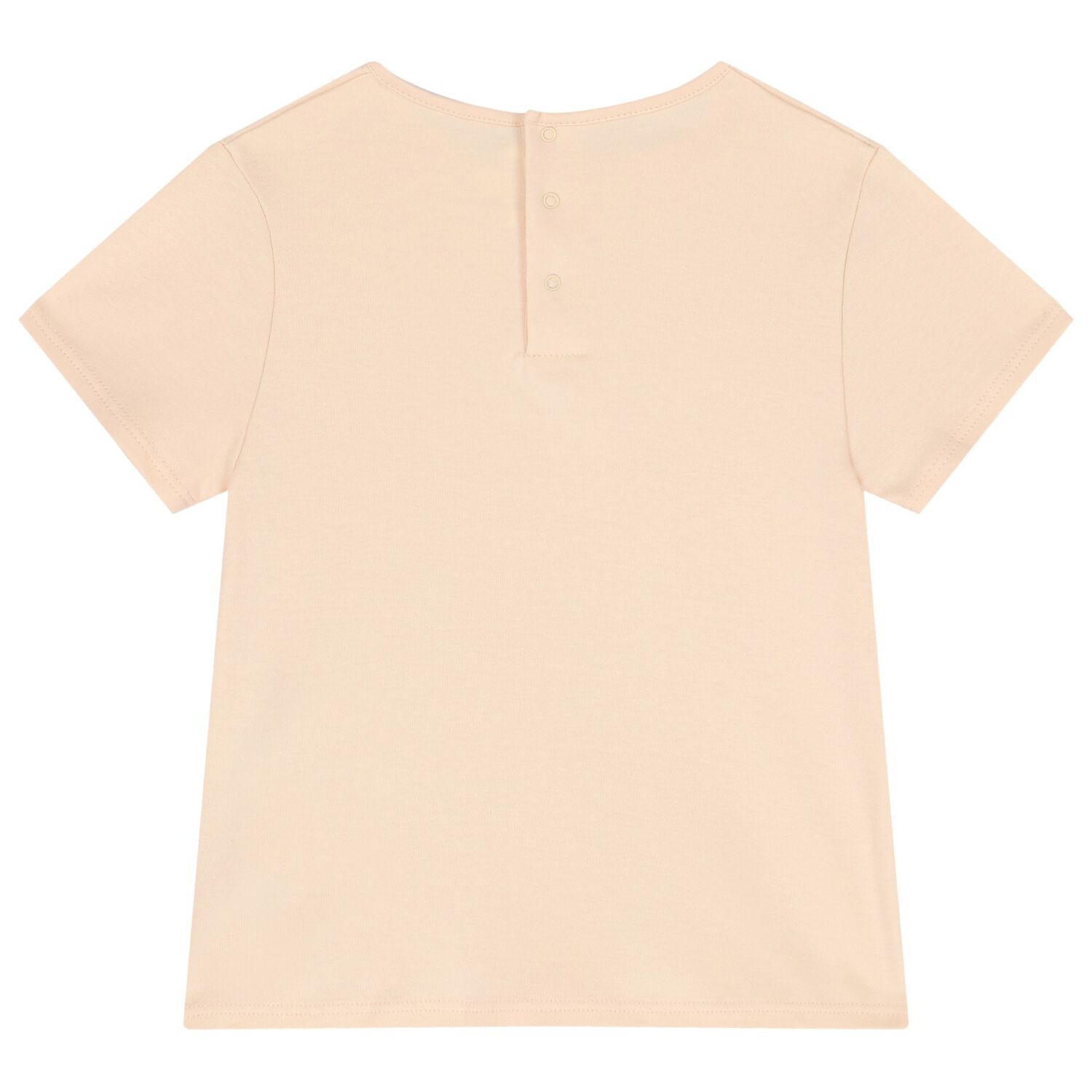 تيشيرت بنات بالشعار باللون الوردي, 2, hi-res