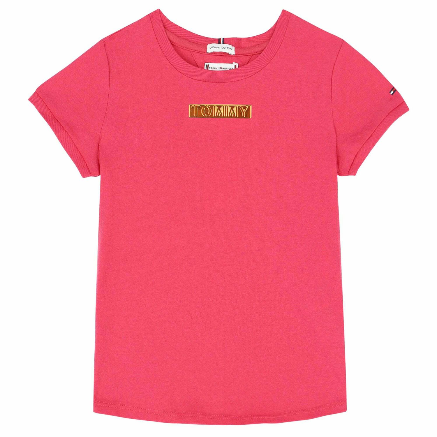 Girls Pink Logo T-Shirt, 1, hi-res image number null