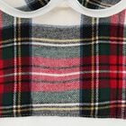 Baby Boys Ivory Tartan Babygrow, 1, hi-res