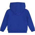 Boys Blue Logo Tracksuit, 1, hi-res
