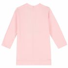 Girls Black Glitter Logo Dress, 3, hi-res