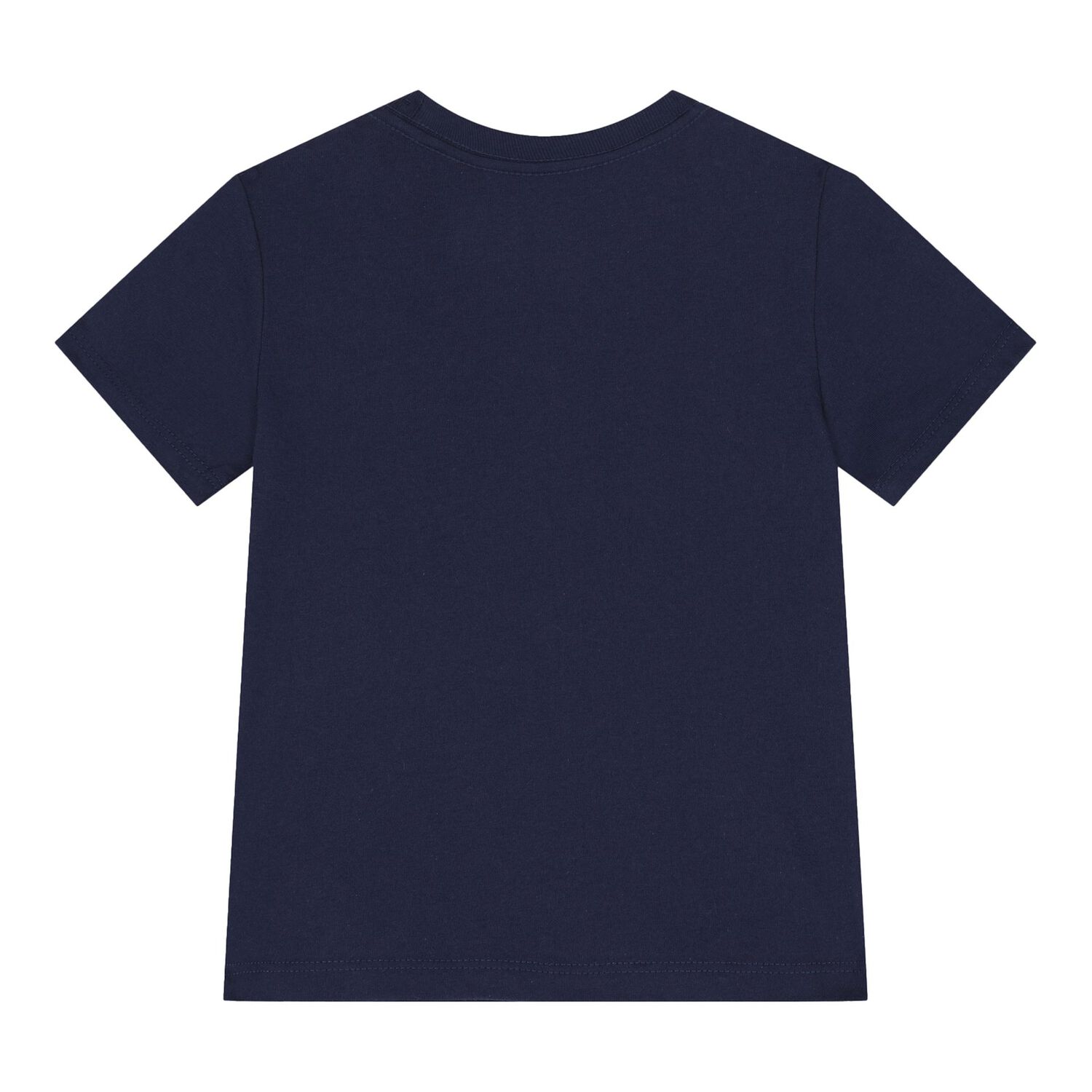 Baby Boys Navy Blue Logo T-Shirt, 1, hi-res