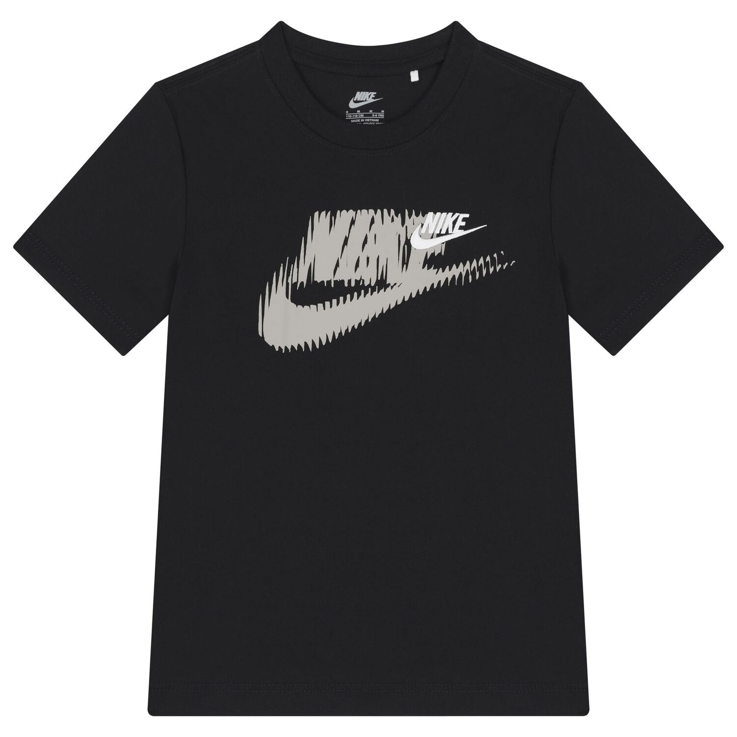 Boys Black Logo Shorts Set, 2, hi-res