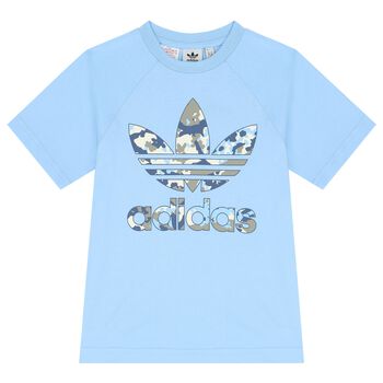 Blue Trefoil Logo T-Shirt