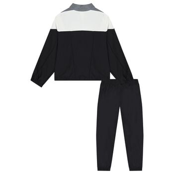 Boys Grey & Black Logo Tracksuit