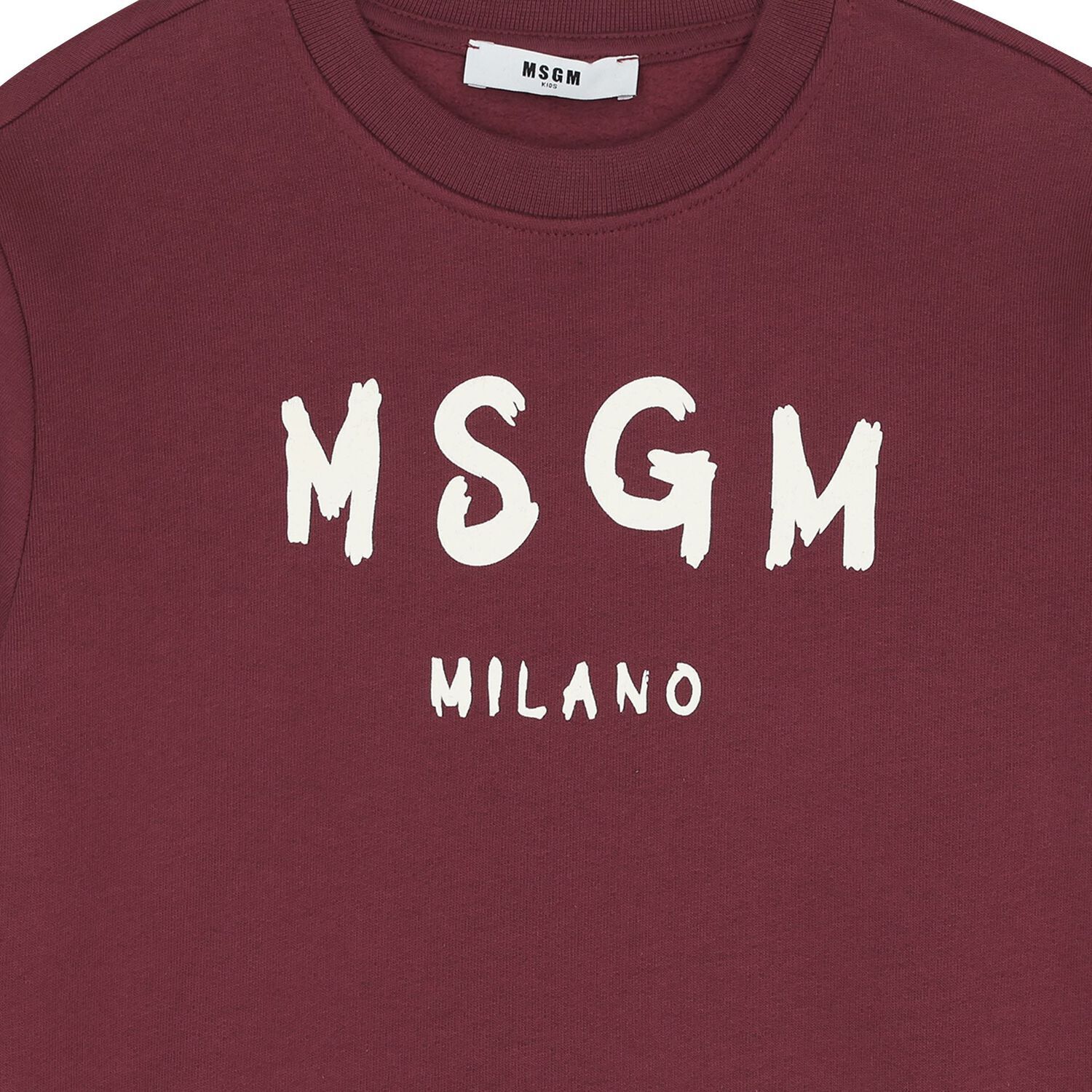 Burgundy Logo Sweatshirt, 3, hi-res