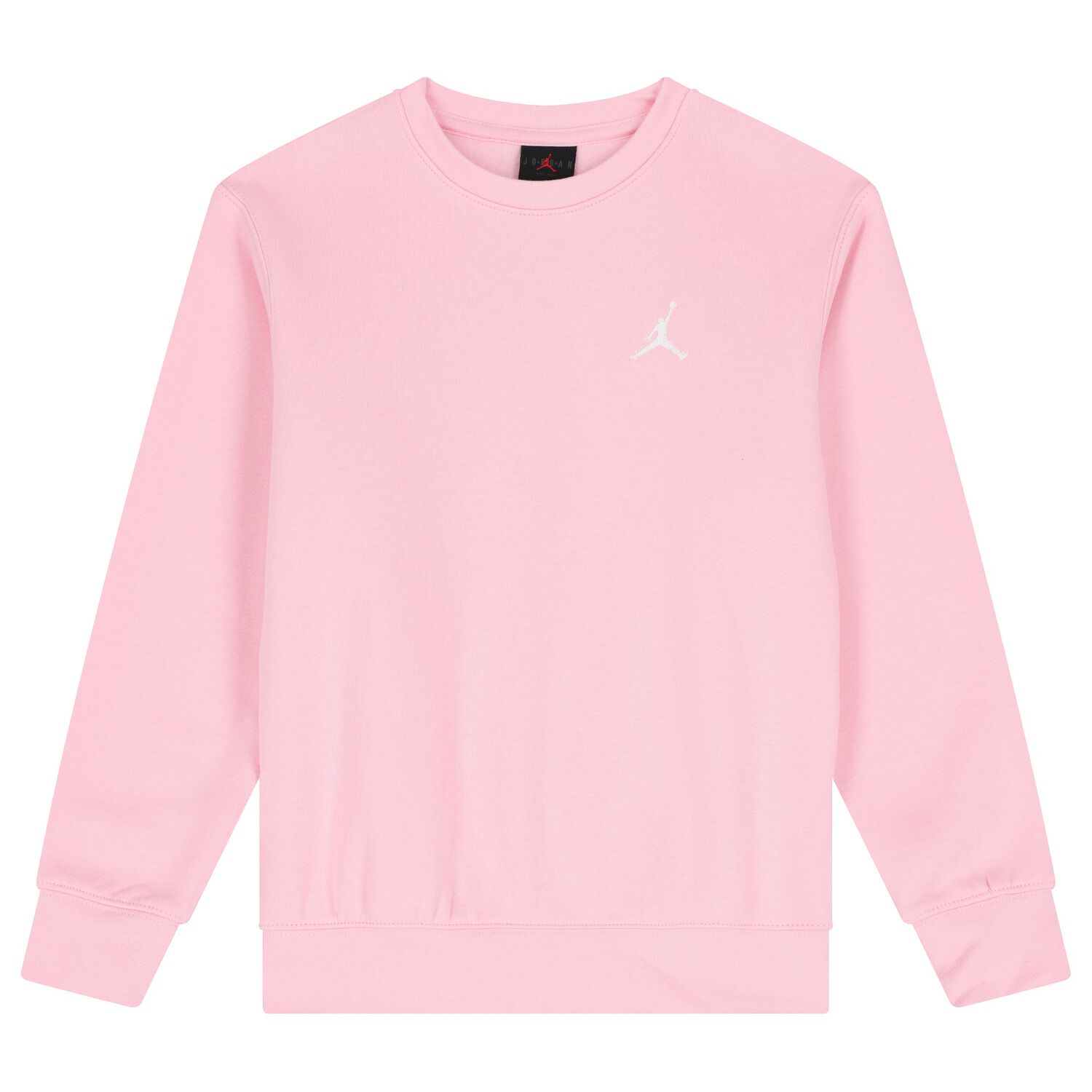 Girls Pink Jordan Logo Sweatshirt, 1, hi-res