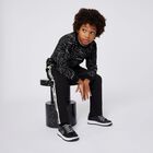 Boys Black Logo Joggers, 1, hi-res