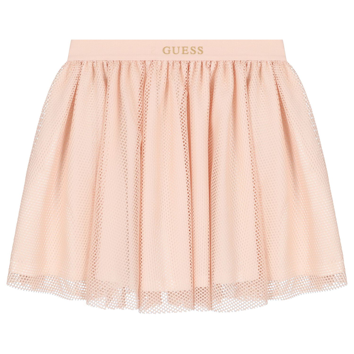 طقم تنورة بنات باللون الأبيض و الوردى, 1, hi-res