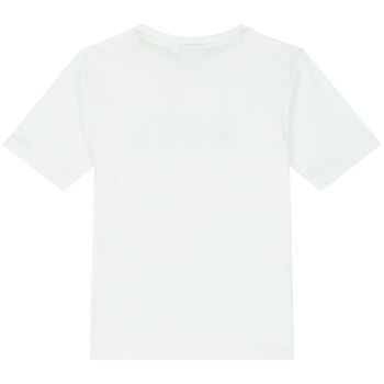 Boys White Logo T-Shirt