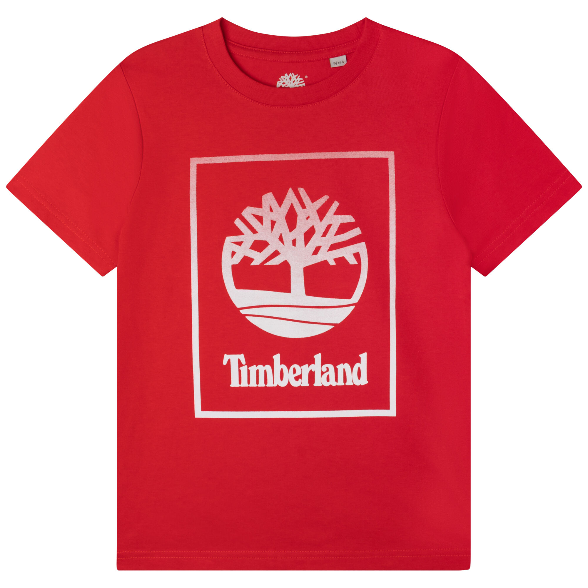Red timberland clearance t shirt