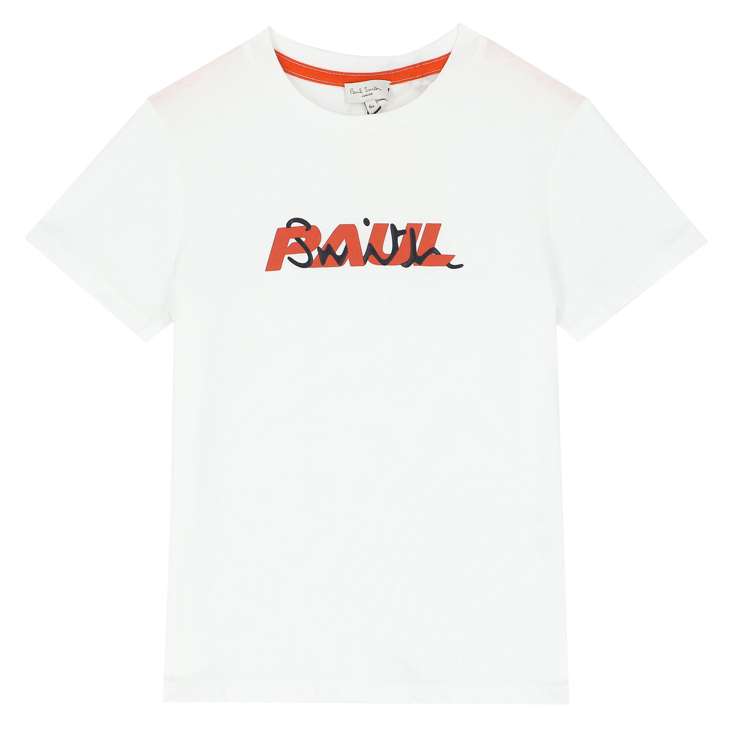 Boys White Logo T-Shirt, 1, hi-res image number null