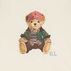 Baby Boys Ivory & Beige Polo Bear Tracksuit, 1, hi-res