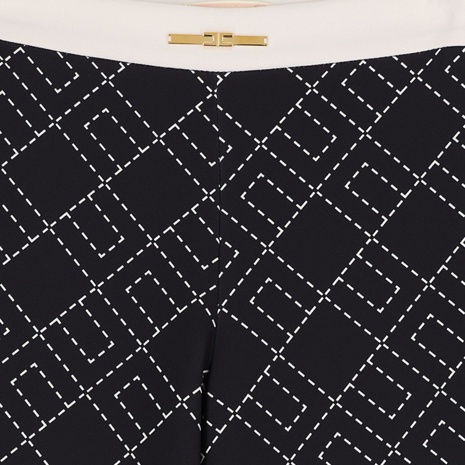 Girls Black Logo Trousers, 1, hi-res