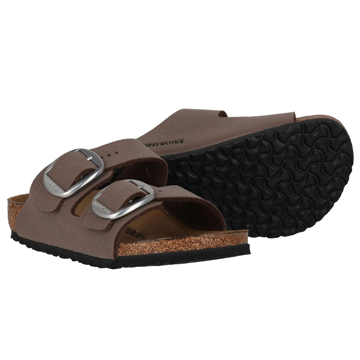 Brown Arizona Big Buckle Sandals, 1, hi-res